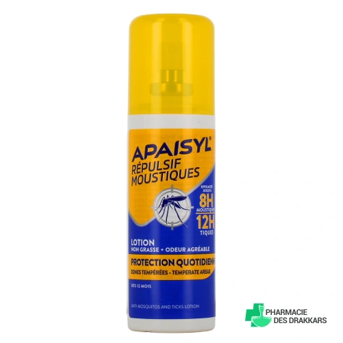 Apaisyl Répulsif Moustiques Lotion Protection quotidienne