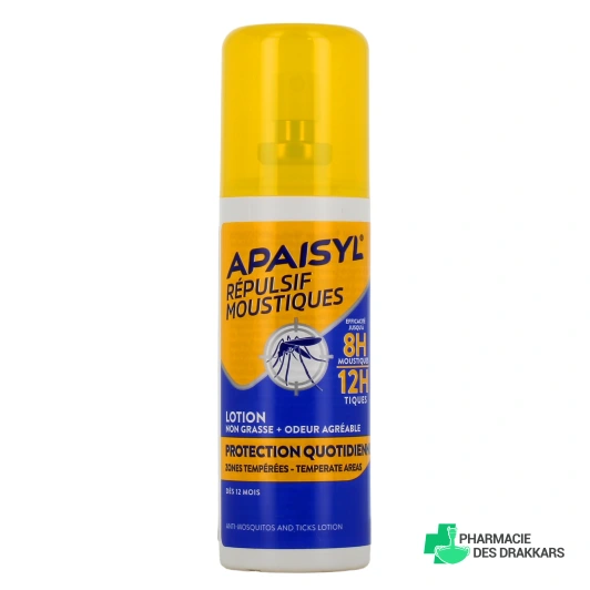 Apaisyl Répulsif Moustiques Lotion Protection quotidienne