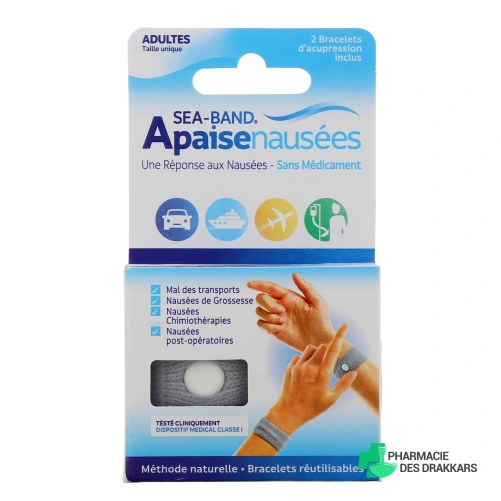 Sea Band Apaise Nausées Bracelets d'Acupression