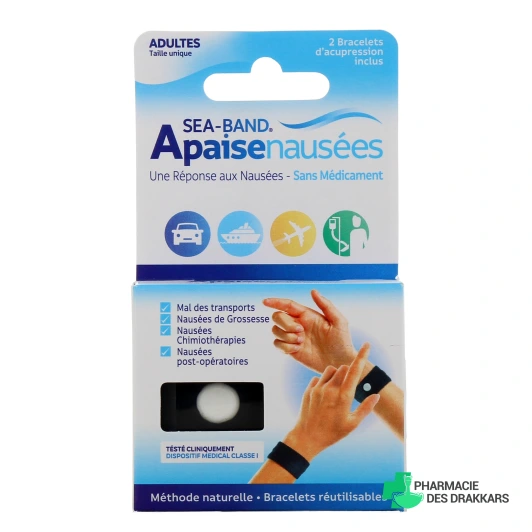 Sea Band Apaise Nausées Bracelets d'Acupression