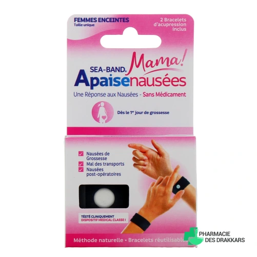 Sea Band Apaise Nausées Bracelets d'Acupression