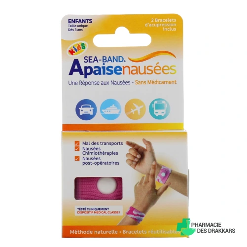 Sea Band Apaise Nausées Bracelets d'Acupression