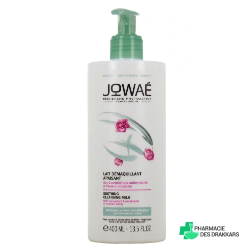 Jowaé Lait Démaquillant Apaisant