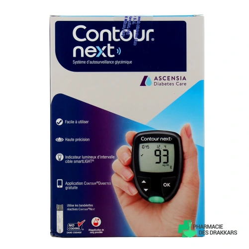 Ascensia Contour Next Système d'Autosurveillance Glycémique