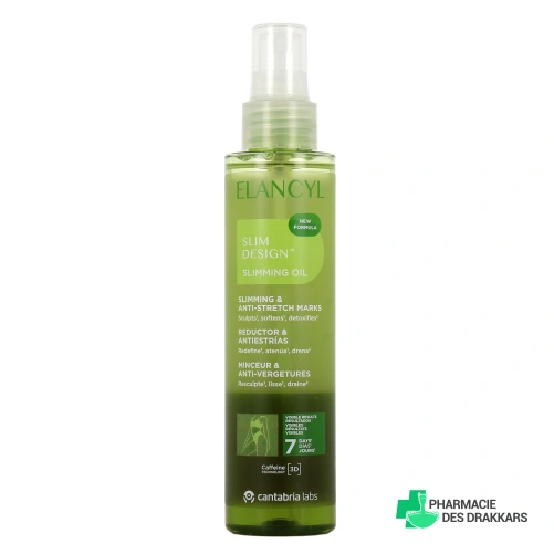Elancyl Slim Design Huile Minceur Cellulite & Vergetures