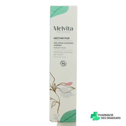 Melvita Nectar Pur Gel-Crème Matifiant
