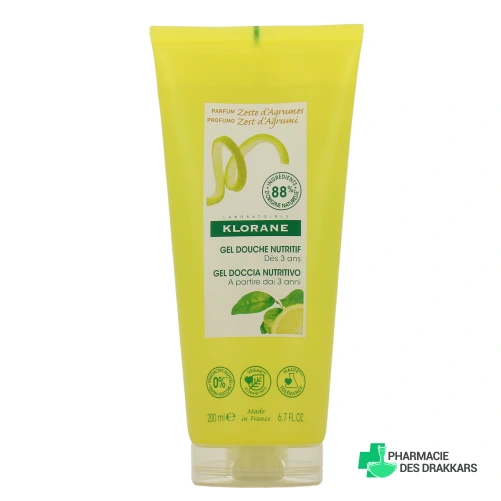 Klorane Gel Douche au Cupuaçu Bio