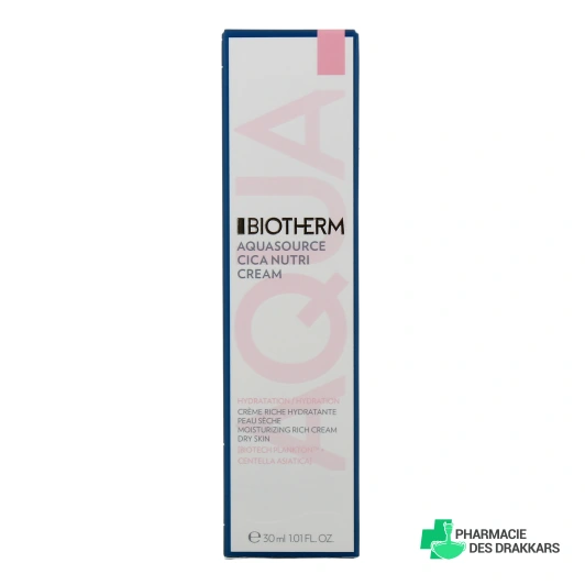 Biotherm Aquasource Cica Nutri Crème hydratante
