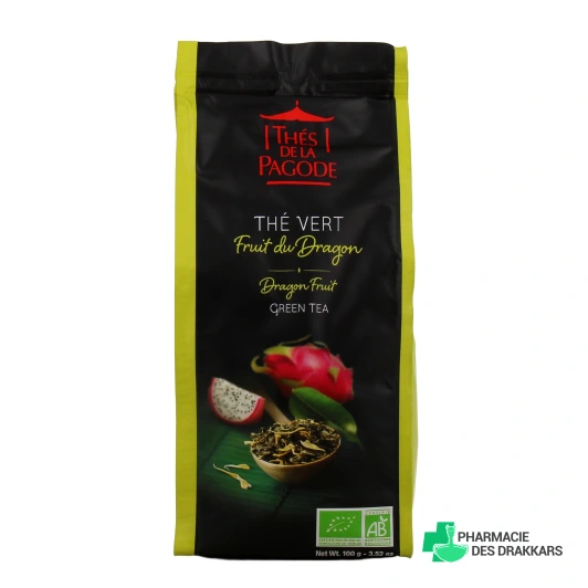 Thés de la Pagode Thé Vert du Dragon Bio