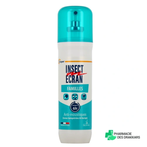 Insect Ecran Familles Anti-Moustiques Spray