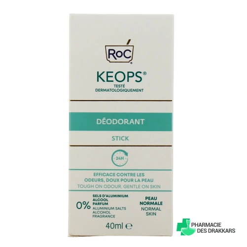 ROC Keops Déodorant Stick 24h