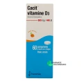 Cacit Vitamine D3 500mg / 440UI 60 comprimés à sucer