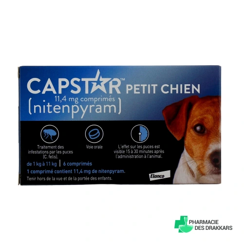 Capstar Chien Traitement Anti-Puces