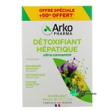 Détoxifiant Hépatique Arkofluides formule plus concentrée ampoules - Vue 360°