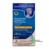 Paracétamol Vitamine C Phéniramine - Vue 360°