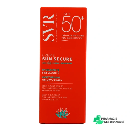 SVR Sun Secure Crème Solaire Hydratante SPF 50+