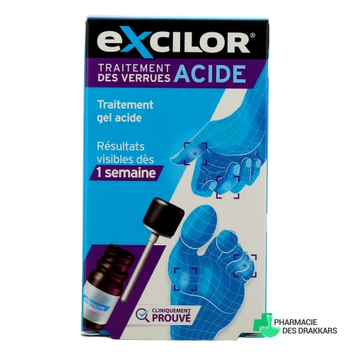Excilor Traitement des Verrues Acide gel
