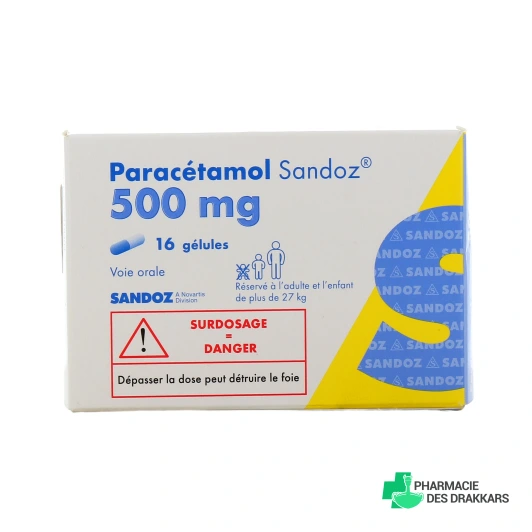 Paracétamol 500mg