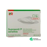 Suprasorb P Sensitive Pansements Hydrocellulaires siliconés - Vue 360°