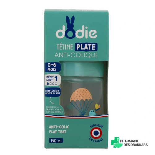 Dodie Biberon Tétine Plate Anti-Colique