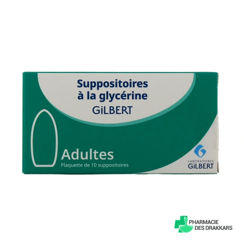 GILBERT Suppositoires à la Glycérine Adultes