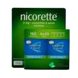 Nicorette 2 mg Comprimés à Sucer - Vue 360°