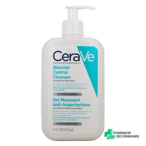 CeraVe Gel moussant anti-imperfections