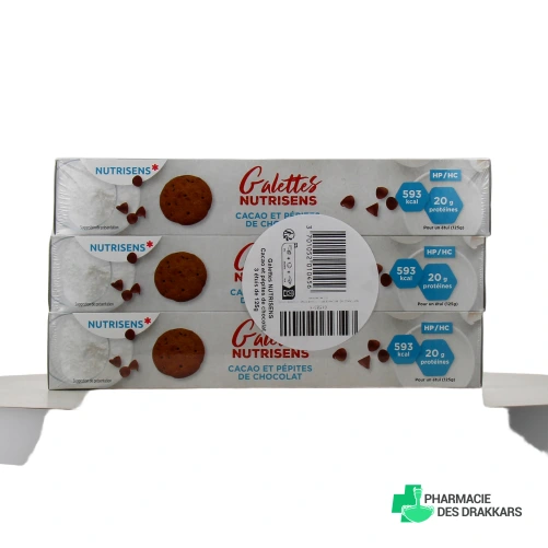 Nutrisens Galettes HP HC - Vue 360°
