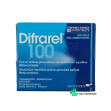 Difrarel 100 mg - Vue 360°