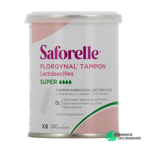 Florgynal Tampon Lactobacilles by Saforelle