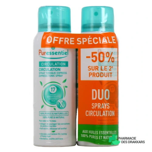 Puressentiel Circulation Spray Tonique Express