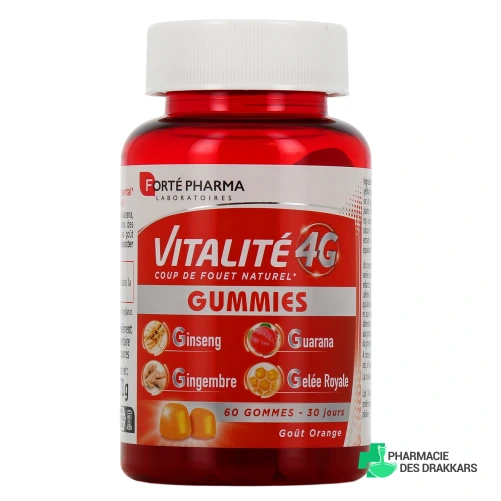 Forté Pharma Vitalité 4G Gummies