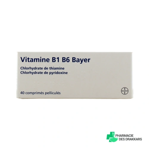 Vitamines B1 B6 Comprimés Bayer