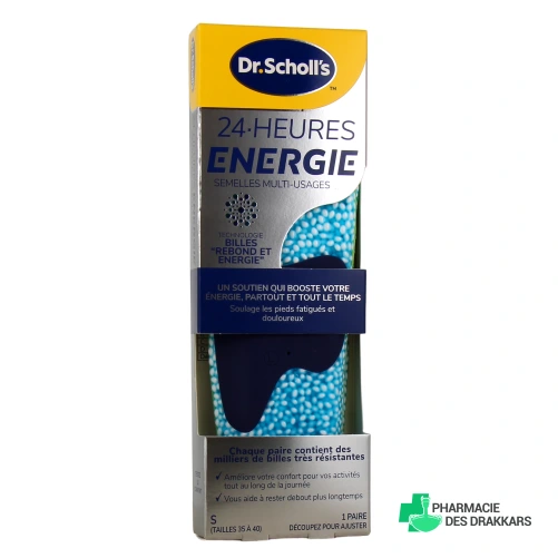 Scholl 24 Heures Énergie Semelles