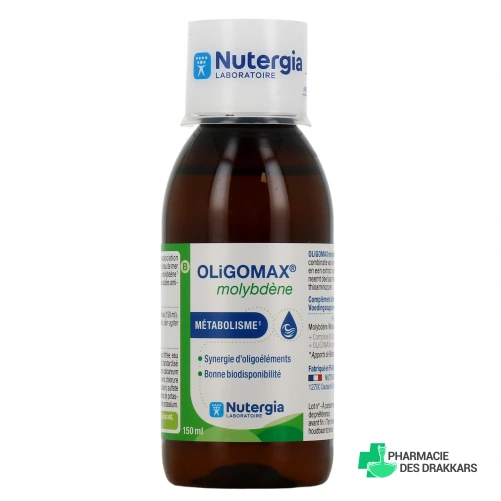 Nutergia Oligomax Molybdène