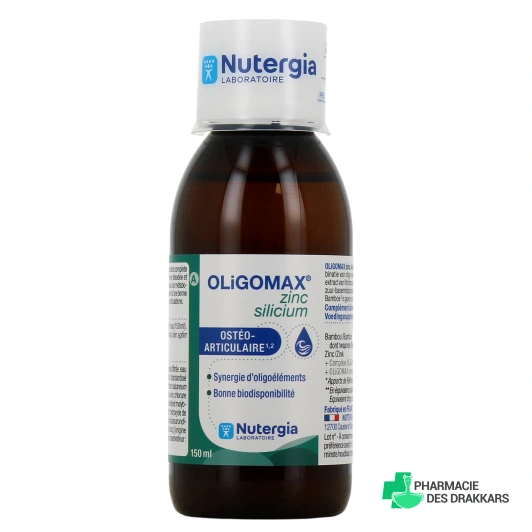 Nutergia Oligomax Zinc Silicium