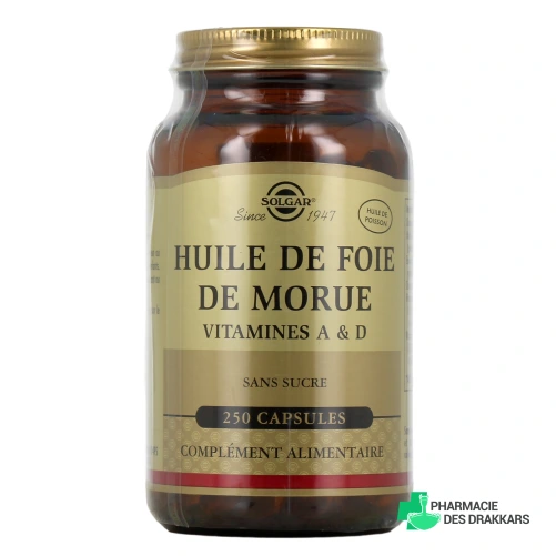 Solgar Huile de Foie de Morue