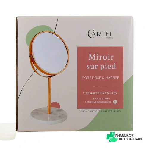 Vitry Cartel Miroir Pied - Vue 360°