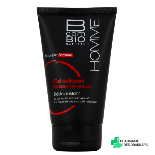 B Com Bio Homme Gel Nettoyant Désincrustant