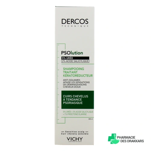 Dercos PSOlution Shampooing traitant kératoréducteur