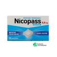 Nicopass 2,5mg - 96 pastilles