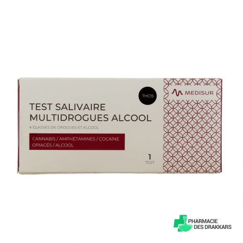 Test Salivaire Multidrogues Alcool