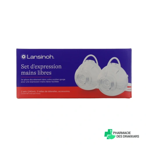 Lansinoh Set d'Expression Mains Libres