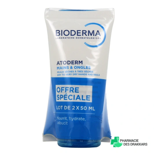 Bioderma Atoderm Crème Mains & Ongles Ultra-Nourrissante