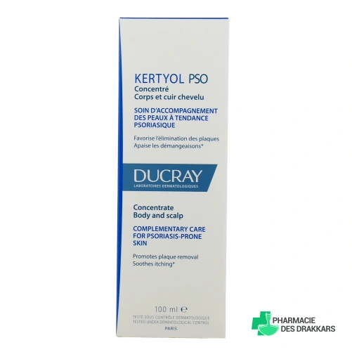 Ducray Kertyol PSO Concentré Usage Local Psoriasis