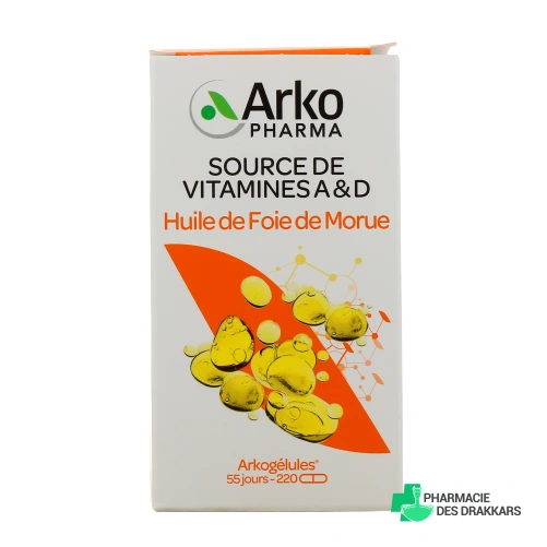 Arkogélules Huile de Foie de Morue