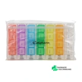 Estipharm Pilulier Hebdomadaire Rectangulaire - Vue 360°