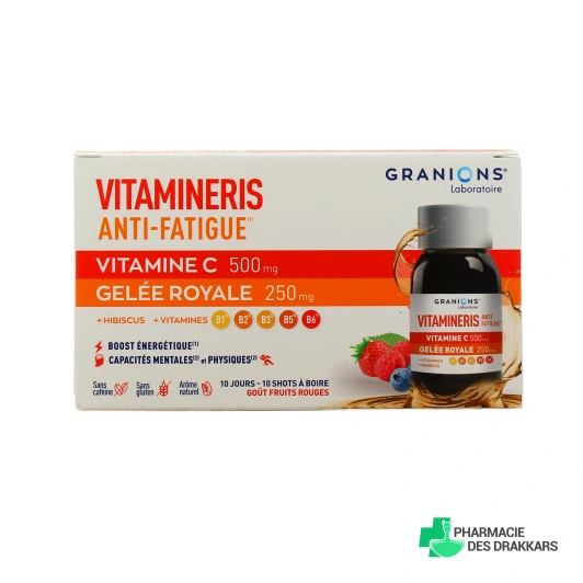 Granions Vitamineris Anti-Fatigue