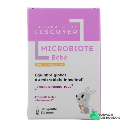 Lescuyer Microbiote Bébé
