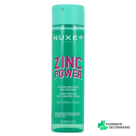 Nuxe Zinc Power Lotion Purifiante Anti-Boutons